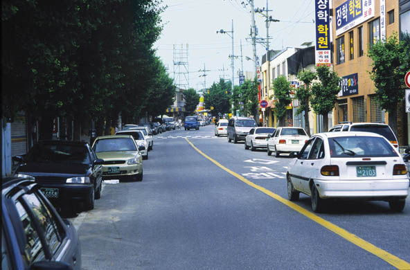 점동면 시내 모습 이미지