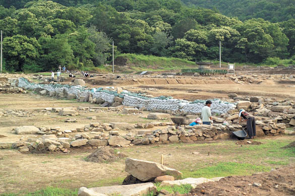 고달사지 발굴조사 모습 이미지