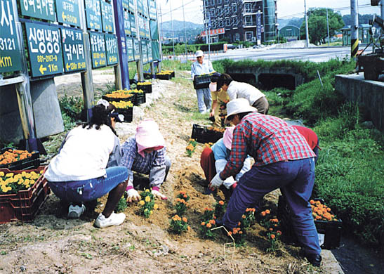 공공근로사업 이미지