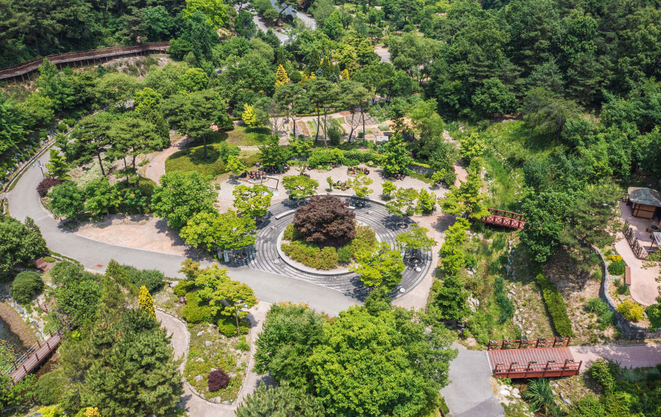 황학산수목원 풍경